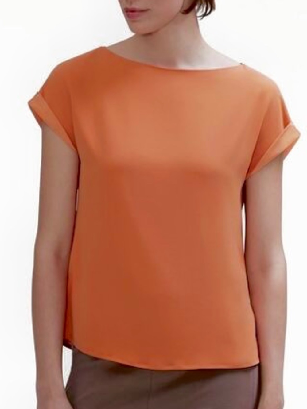 *FIRM PRICE* M.M. LaFleur Betty Top in Persimmon
